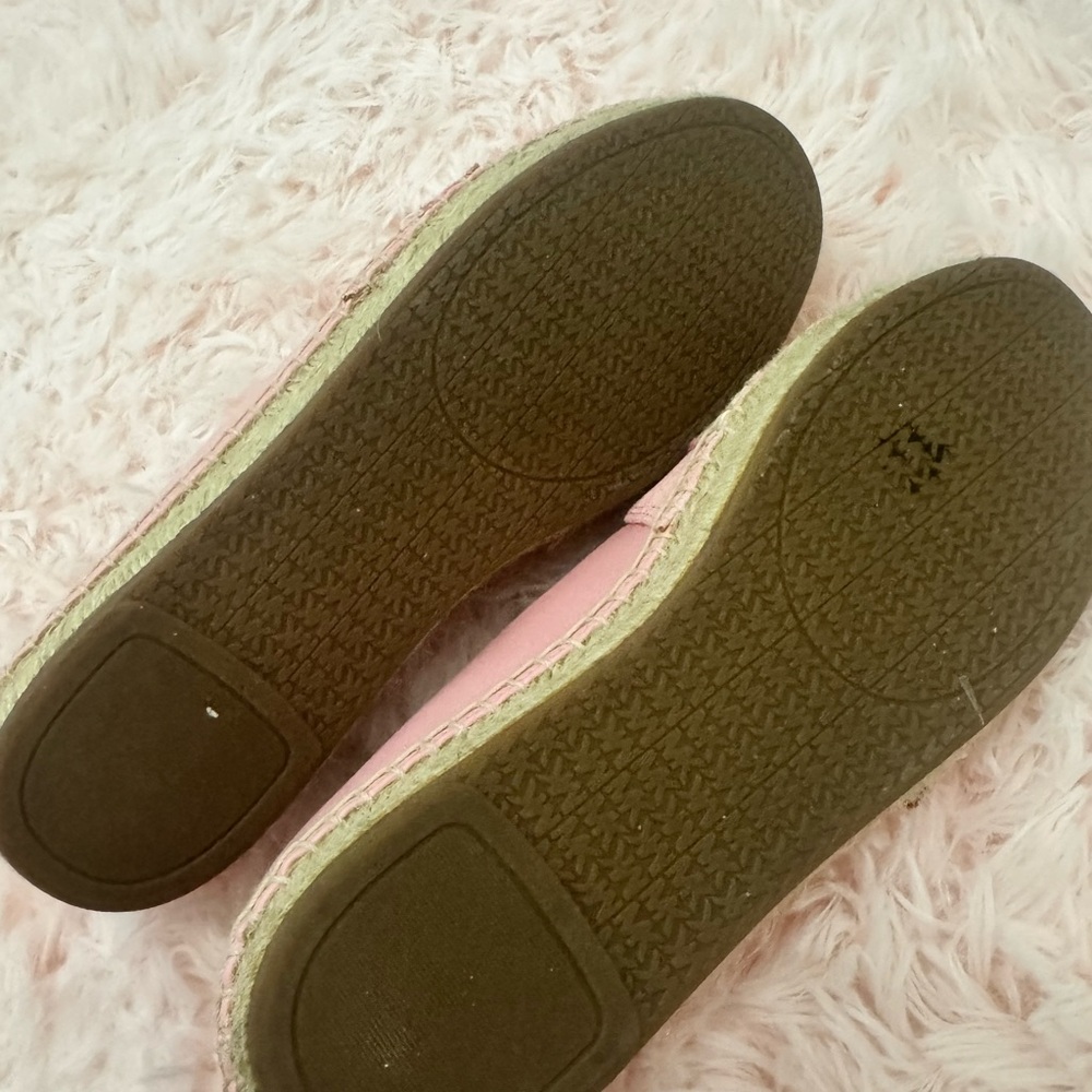 Michael Kors Pink Espadrille Loafers - Picture 2 of 4